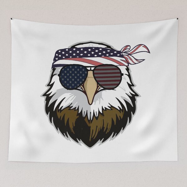 Item preview, Patriotic Eagle With Sunglasses designed and sold by m2inspiration.