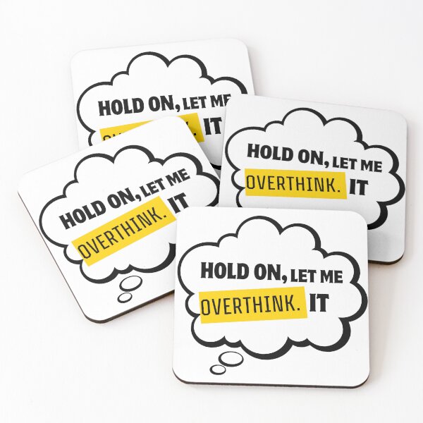 Item preview, Overthinking Thought Bubble  designed and sold by urchoice002.