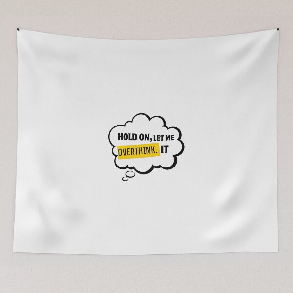 Item preview, Overthinking Thought Bubble  designed and sold by urchoice002.