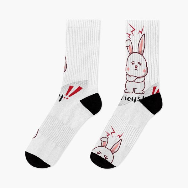 Item preview, Disapproving Bunny - "Seriously!!" Funny Grumpy Rabbit Cartoon designed and sold by Best-Arch900.