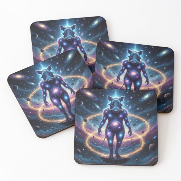 Item preview, Cosmic Warthog - Nebula designed and sold by Cosmic Zoo.