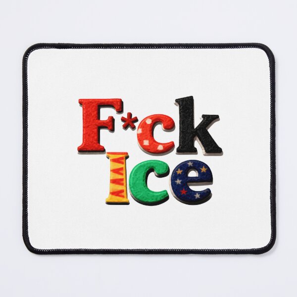 Item preview, Fuck ICE Bold Anti Immigration Enforcement Statement designed and sold by SkeletonsDanger.