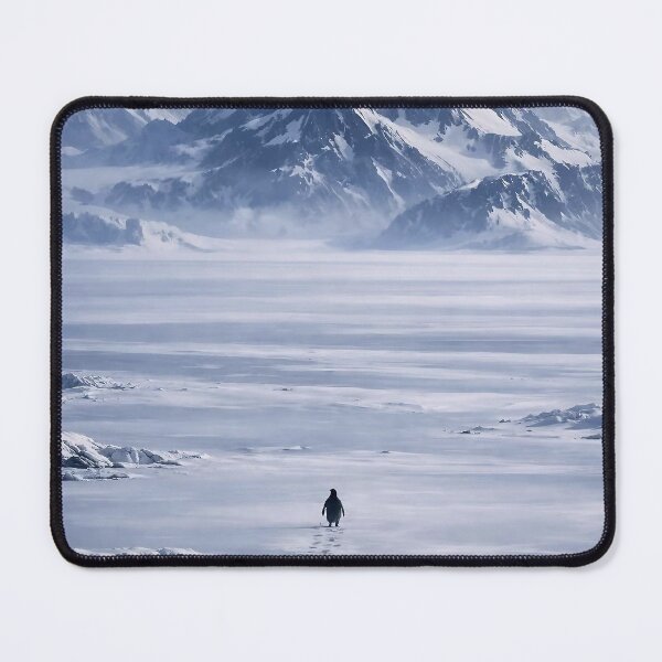 Item preview, But Why Nihilist Penguin Walking Towards a Mountain designed and sold by brkvdesign.