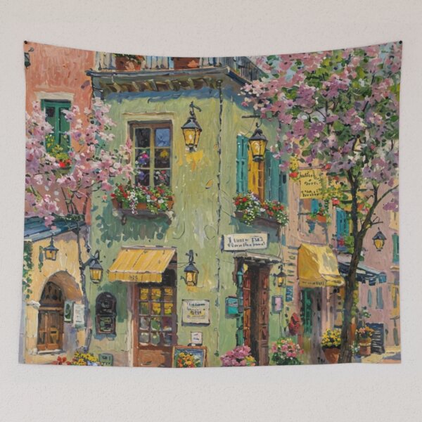 Item preview, Small town idyll designed and sold by sid1802.