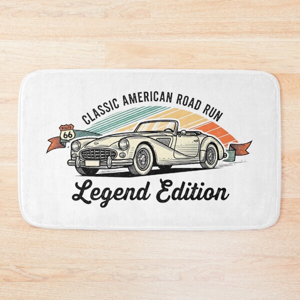 Item preview, Classic American Road Run – Vintage Car Logo designed and sold by Pollock.