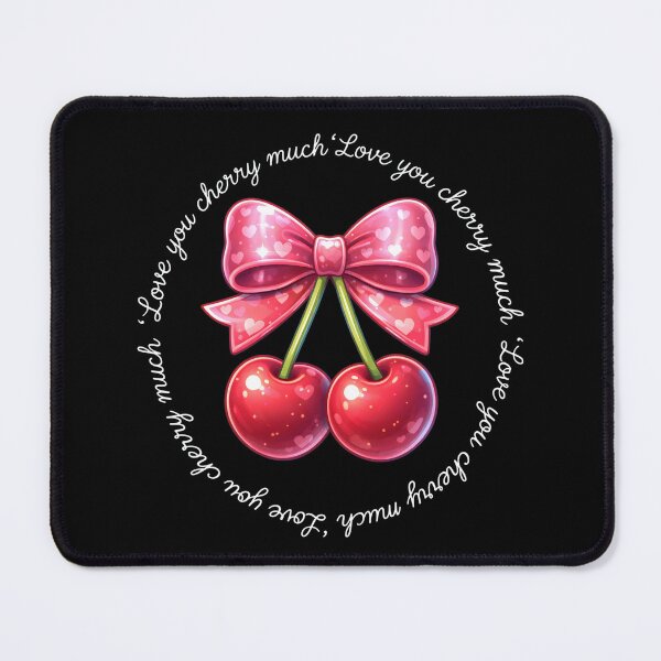 Item preview, Love You Cherry Much Valentine, Cute Cherry Love Graphic Tee, Sweet Valentine’s Day Gift, Romantic Heart Cherry Shirt designed and sold by saloui.