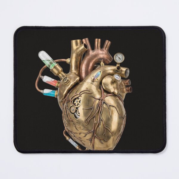Item preview, Steampunk Heart - Mechanical Anatomy Design designed and sold by Neon Nature Studio.