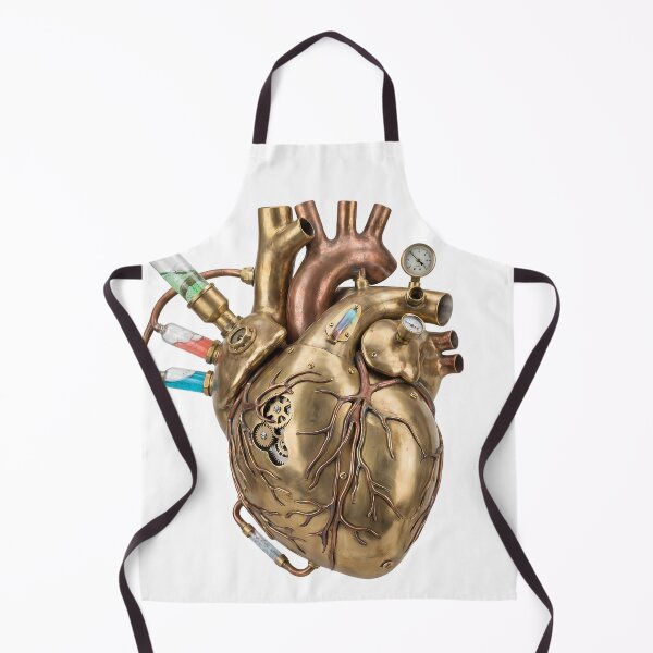 Item preview, Steampunk Heart - Mechanical Anatomy Design designed and sold by Neon Nature Studio.