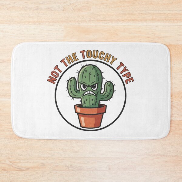 Item preview, Not the Touchy Type – Vintage Cactus designed and sold by Pollock.