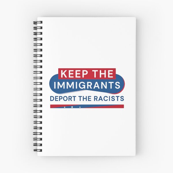 Item preview, Keep The Immigrants Deport The Racists Bold designed and sold by SkeletonsDanger.