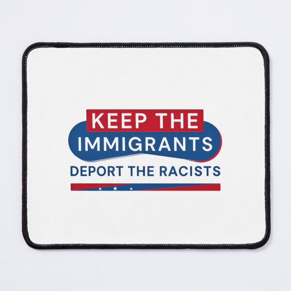 Item preview, Keep The Immigrants Deport The Racists Bold designed and sold by SkeletonsDanger.
