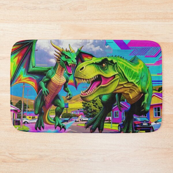 Item preview, Lets Play - Dragon and Dinosaur designed and sold by NaturePrints.