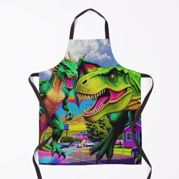 Item preview, Lets Play - Dragon and Dinosaur designed and sold by NaturePrints.