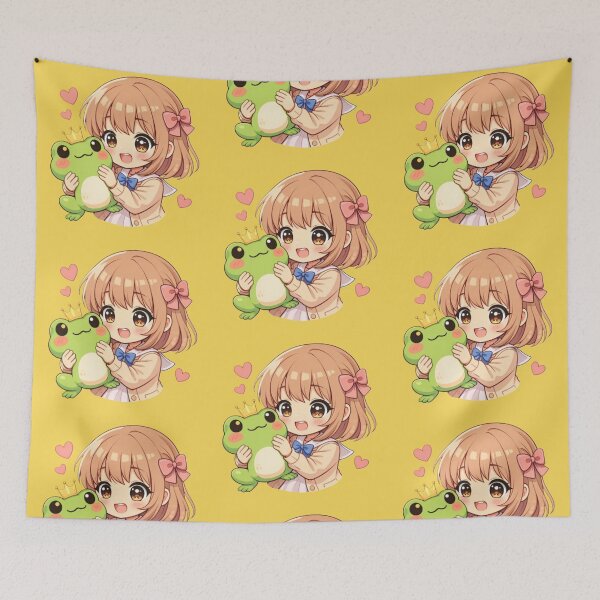 Item preview, princess frog designed and sold by FroggyOnly.