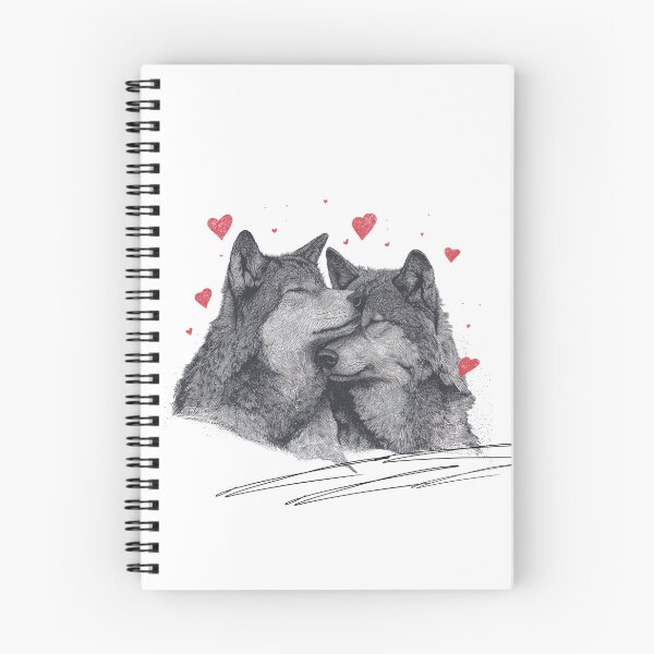 Item preview, Eternal Wolf Love designed and sold by Bymonale.