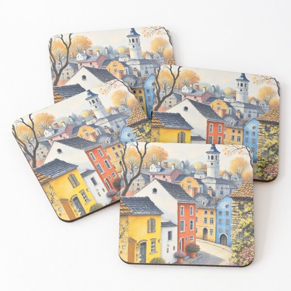 Item preview, Small town idyll designed and sold by sid1802.