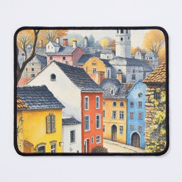 Item preview, Small town idyll designed and sold by sid1802.