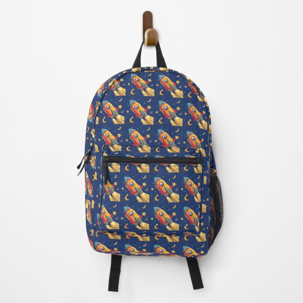 Item preview, Cosmic Blastoff – Cute Cartoon Space Shuttle Adventure designed and sold by Nature's Palette.