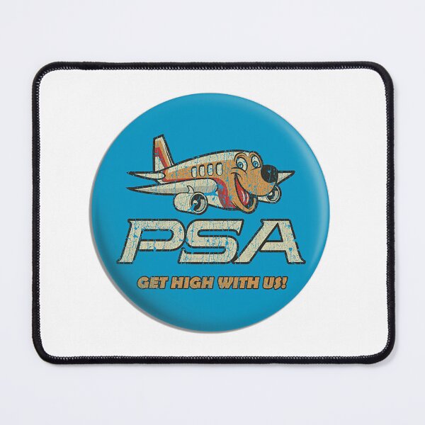 Item preview, PSA Airlines - catch a Smile vintage airlines designed and sold by PIXEL POP DESIGNS - Beyond the Norm!.