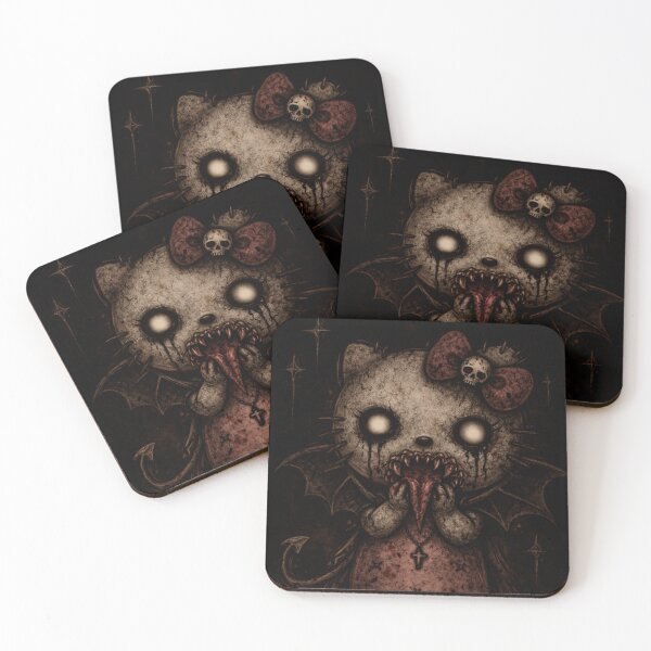Item preview, Hello scary vampire kitten designed and sold by art-emissa.