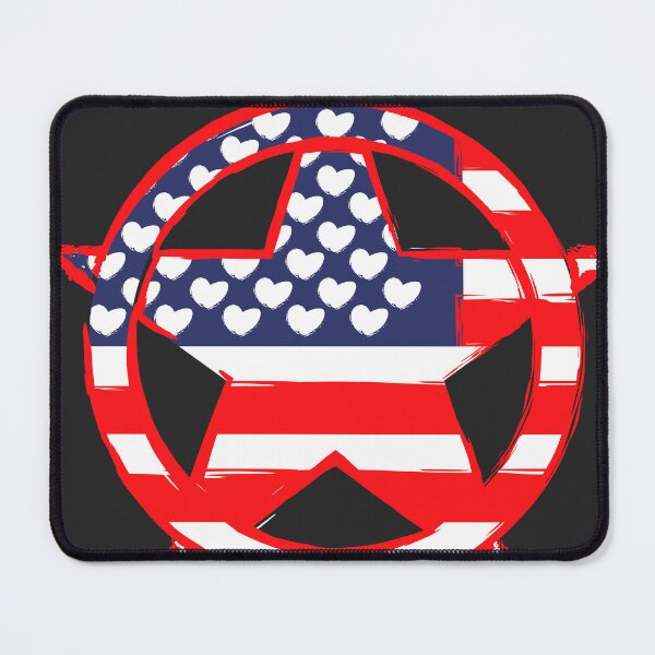 Item preview, Star of Love | V‑Day Patriot Edition designed and sold by MeanType.