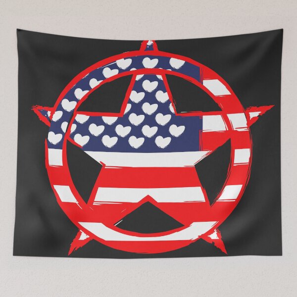 Item preview, Star of Love | V‑Day Patriot Edition designed and sold by MeanType.