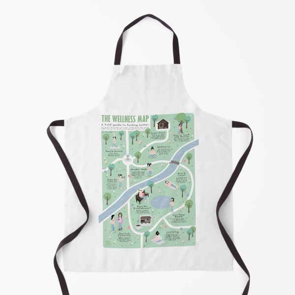 Item preview, The Wellness Map – A Visual Guide to Feeling Better (TKsuited) designed and sold by TKsuited.