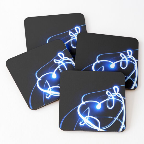 Item preview, Light painting, abstract lines, heart designed and sold by V. Matthiesen.