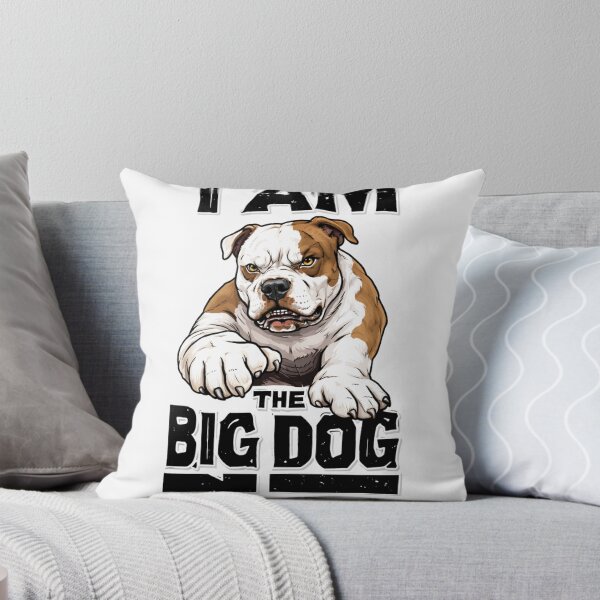 Aperçu de l'œuvre Je suis le gros chien créée et vendue par KingOfDogs.