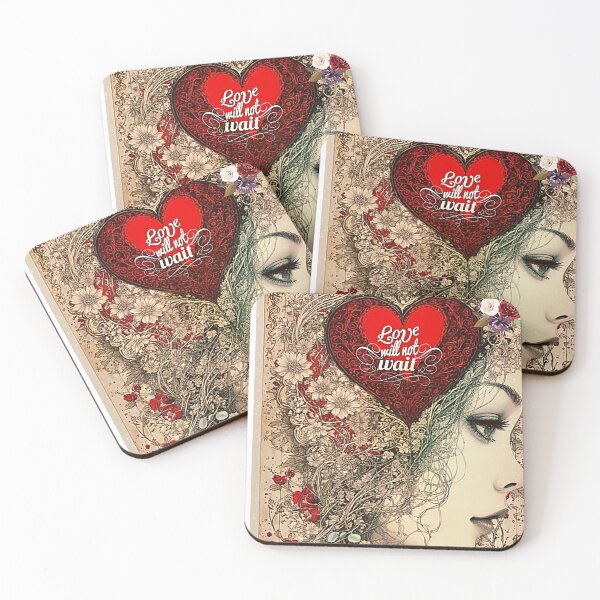 Item preview, Love Will Not Wait designed and sold by Lisa Marie Mercer.