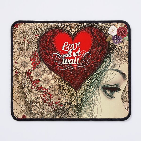 Item preview, Love Will Not Wait designed and sold by Lisa Marie Mercer.