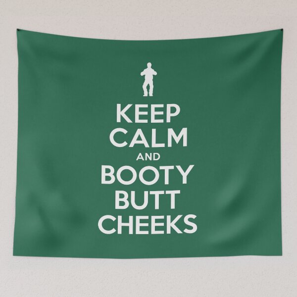 Item preview, Keep Calm and Booty Butt Cheeks (Boondocks) designed and sold by thmadethis.