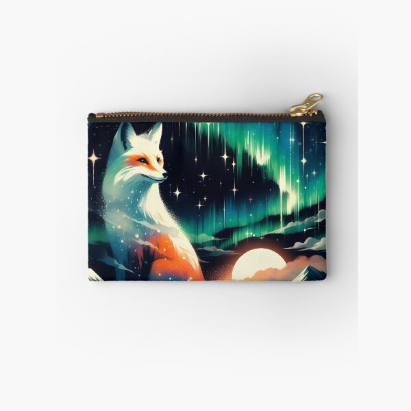 Item preview, Northern Lights Fox, Ai Generated Art  designed and sold by ACC .