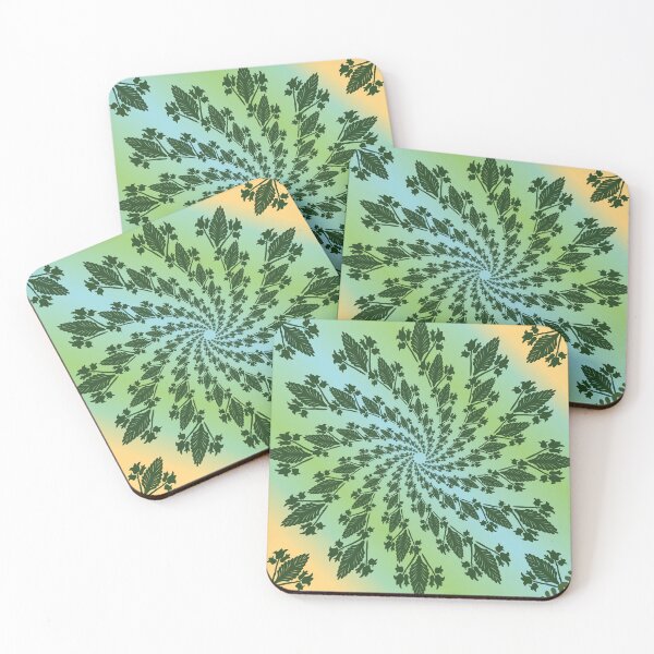 Artikelvorschau, Mandala der flüsternden Blätter – Rhythmus der Natur entworfen und verkauft von OIL Pattern Design .