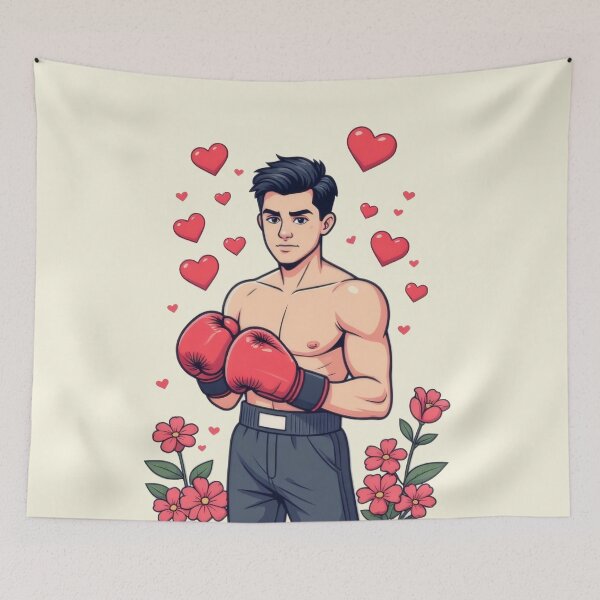 Item preview, Boxer in Love: A Heartbreaker designed and sold by Mianku | Für das Leben.