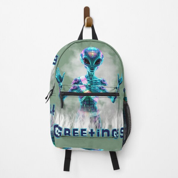 Item preview, Cybernetic Envoy: Starborn Greetings designed and sold by Getrealdesigns.