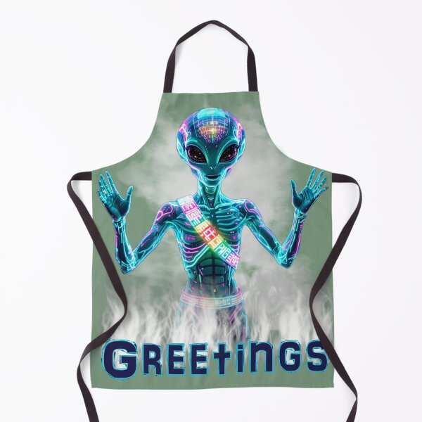 Item preview, Cybernetic Envoy: Starborn Greetings designed and sold by Getrealdesigns.