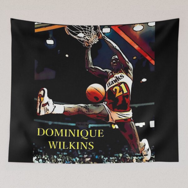 Item preview, Dominique Wilkins dunks designed and sold by WednesdayAndYou.