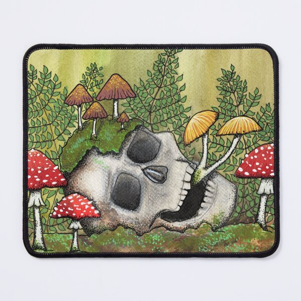 Item preview, Mushroom Skull designed and sold by ShandraJade.