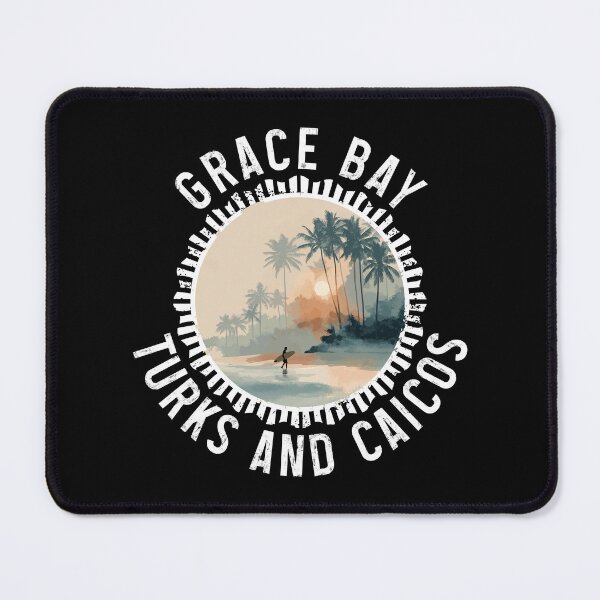 Item preview, Grace Bay - Turks and Caicos (with White Lettering) designed and sold by VelvetRoom.