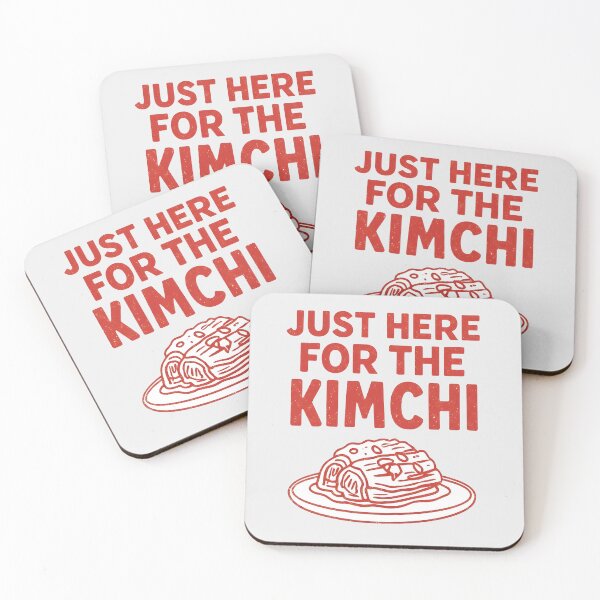 Item preview, Just Here For The Kimchi Korean Food Funny  designed and sold by HowToCanadian.