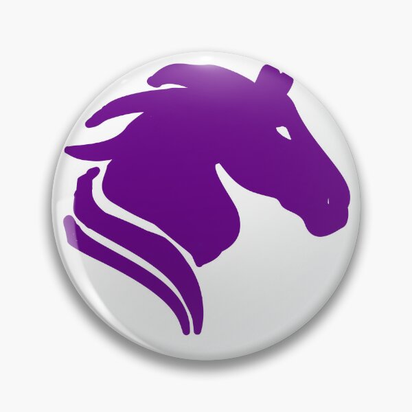 Item preview, Diseño de silueta del zodíaco del caballo morado designed and sold by Theo86.