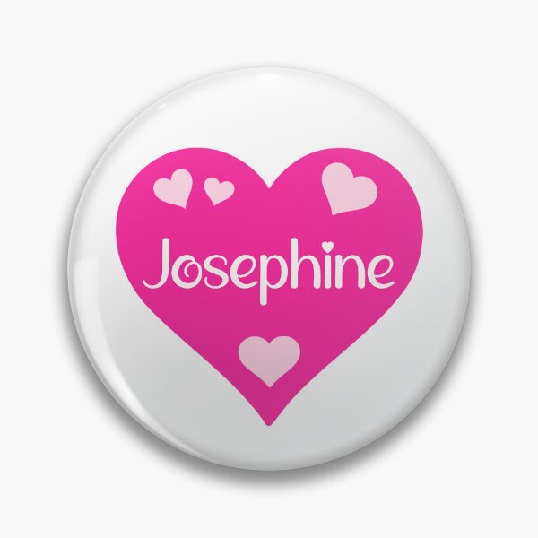 Item preview, Josephine Name Pink Heart  designed and sold by Jeallan Designs.