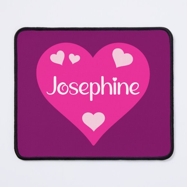 Item preview, Josephine Name Pink Heart designed and sold by Jeallan Designs.