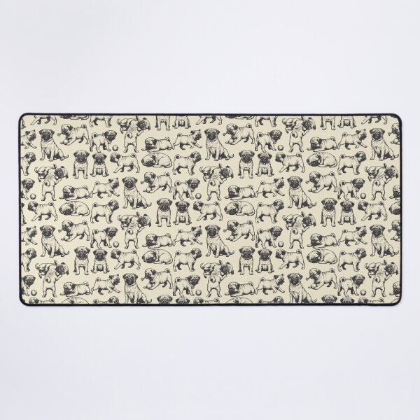 Item preview, Pug Puppies Set Vintage Playful Dog Mom designed and sold by Y-Vibes.