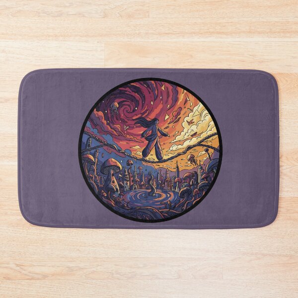 Item preview, Tightrope Walker | Surreal Balance Art Illustration designed and sold by MartynaKanik.