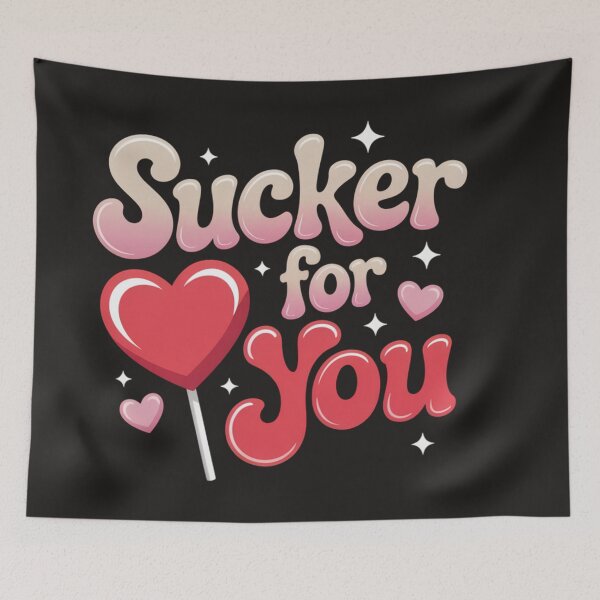 Item preview, I'm A Sucker for You Candy Heart Love Happy Valentines Day designed and sold by Clairenity Studio.