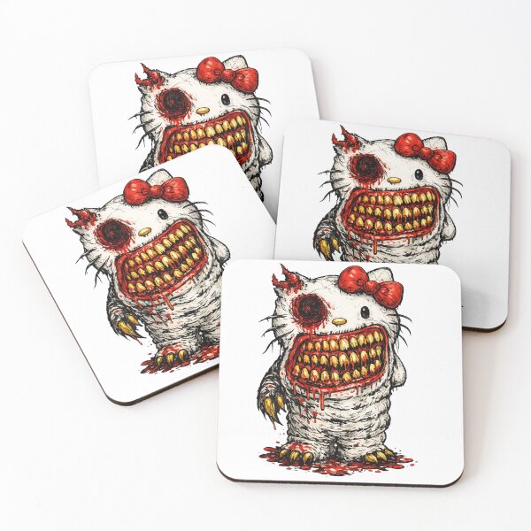 Item preview, Hello scary kitten with teeth designed and sold by art-emissa.