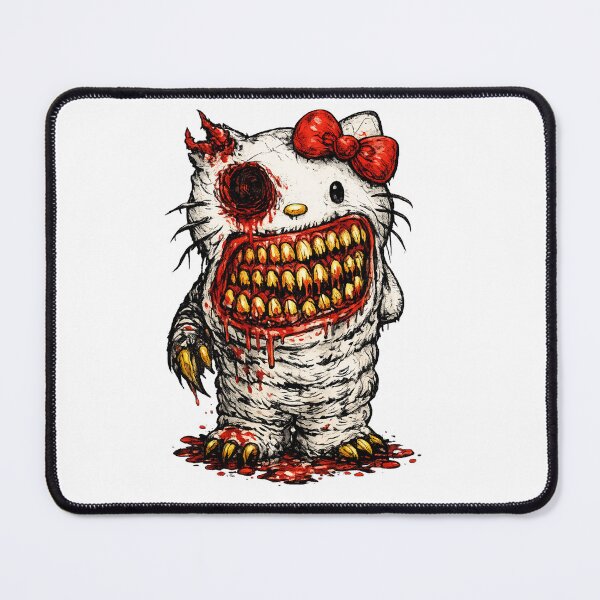 Item preview, Hello scary kitten with teeth designed and sold by art-emissa.