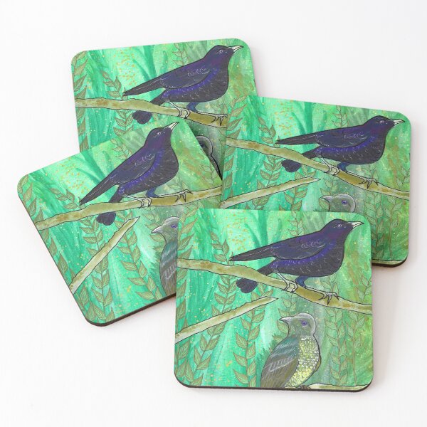 Item preview, Satin Bower Birds designed and sold by ShandraJade.